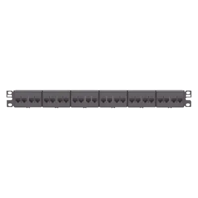 Panel de parcheo PANDUIT CP24688BL de 24 puertos Cat 6