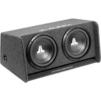 Subwoofer W0v3 dual de 12 pulgadas / Car Audio / 300 W RMS o 600 W RMS / Impedancia 2 Ω o 4 Ω / Carcasa con Puertos de Ranura / Cono de Polipropileno Relleno de Minerales / Terminal con Botones