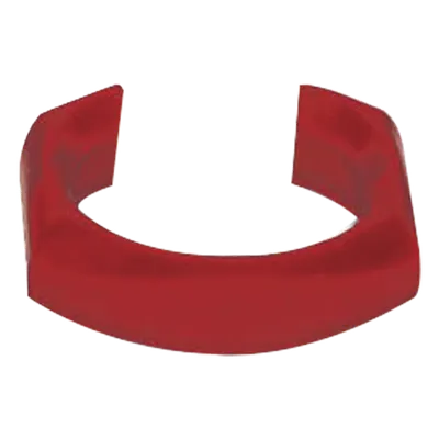 Clip de Identificación para Patch Cord / Color Rojo / Bolsa 25 Piezas / Compatible Z-MAX 6A UTP