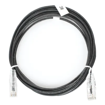 Cable de parcheo LINKEDPRO LP-UT6-300-BK-28 Cat6 de 3 m