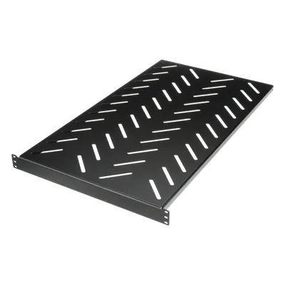 Charola para Rack 19" / 1 UR / Carga 113 kg (250 lb) / Profundidad 927 mm (36.5") / Acero Negro / RoHS