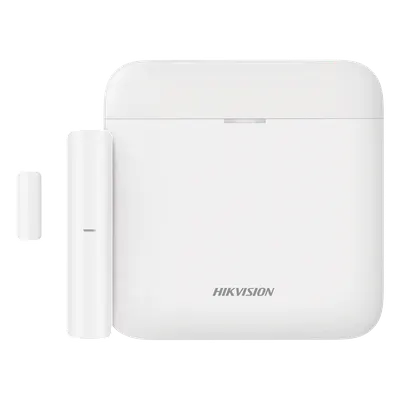 Kit de alarma inalámbrica Hikvision AXPRO-KIT-MAGNETICO con 48 zonas