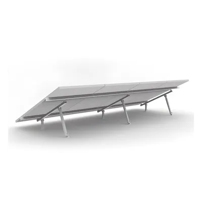 Montaje para Panel Solar, Riel de 4400mm para Módulos con Espesor de 40mm, Velocidad de Viento Máx. 162km/h