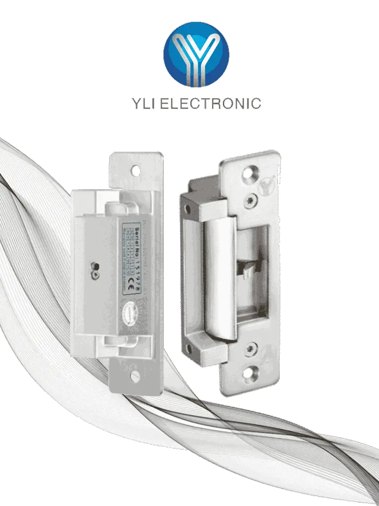 Cerradura eléctrica YLI YS-138-S con señal ajustable y voltaje dual
