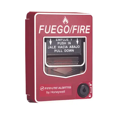 Estación Manual de Incendio FIRE-LITE BG12-LX-SP Doble Acción y Direccionable