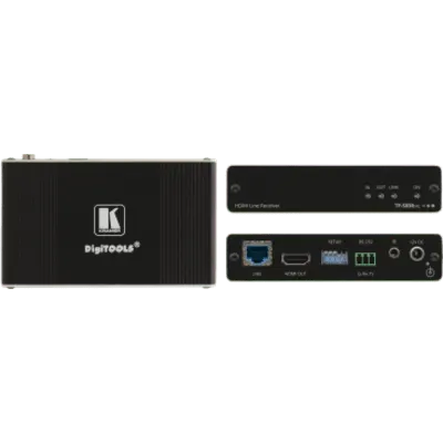 Receptor HDMI 4K HDR | RS-232 e IR | HDBaseT de Alcance Extendido