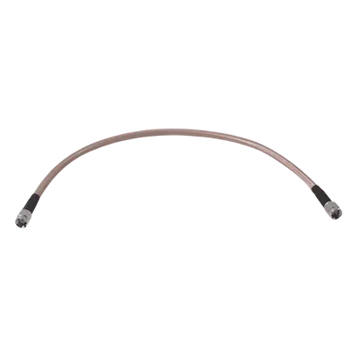 Jumper con cable RG-142 de 60 cm, con conectores SMA Macho a SMA Macho.