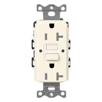 Receptáculo GFCI / 15 A / 125 V / Autoprueba Automática / Tamper-Resistant / Color Biscuit