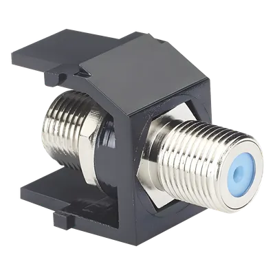 Módulo acoplador coaxial PANDUIT NKFBL tipo F de 75 ohms