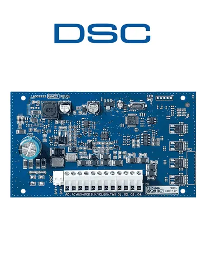 Módulo expansor PGM DSC HSM2204 con cuatro salidas programables