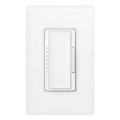 Atenuador Maestro / 600 W incandescente-halógeno / 600 VA MLV / requiere neutro / 120 V 50/60 Hz / RF 431.0-437.0 MHz / RadioRA 2