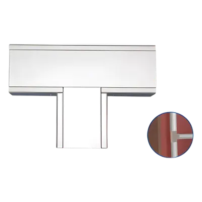 Accesorio en T / Aluminio anodizado / -20°C a 120°C / 1.213 kg / NOM-001-SEDE-2005