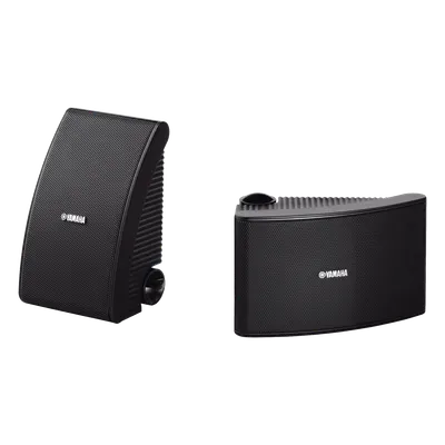 Altavoces de pared / Semi-Exterior / Woofer 5.25 in / Tweeter 1 in / 6 ohms / IPX3 / Par / Color Negro