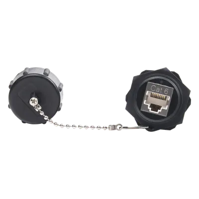 Jack industrial LINKEDPRO LP-C6WP-JK Cat 6 blindado IP67