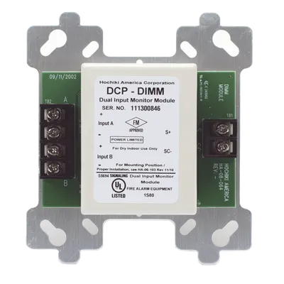Módulo Direccional HOCHIKI DIMM, Monitoreo de 2 Entradas Independientes