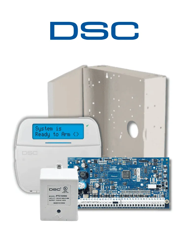 Kit de alarma DSC NEO-ALFA-RF con teclado alfanumérico inalámbrico