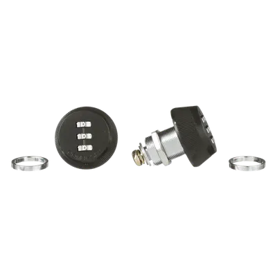 Kit de Cerraduras Combinadas / 2 Unidades / Alta Seguridad / Para Gabinetes de Red / Diseño Compacto
