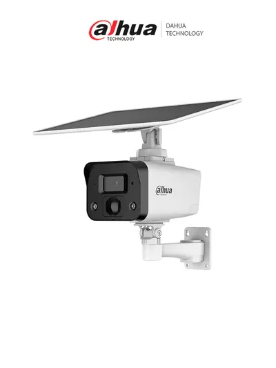 Cámara IP solar Dahua DH-IPC-HFW2441DG-4G-SP-B de 4 MP con 4G