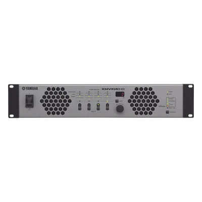 Amplificador Multicanal / 4 Canales / 140W @ 8Ω / 125W @ 100V / Dante y Ethernet / Clase D / Rack 2U