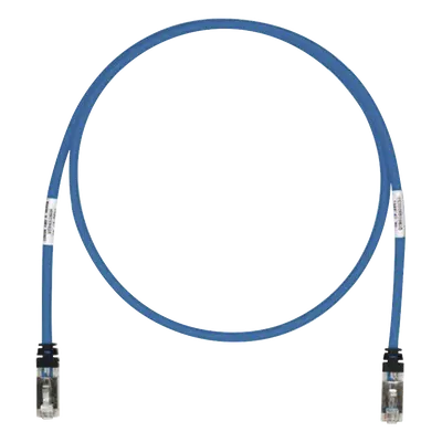 Patch cord Cat6A PANDUIT STP6X30BU blindado S/FTP de 30 ft