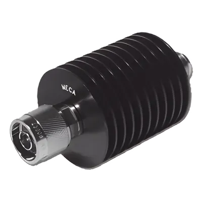 Atenuador en Línea RF / 30 dB / 30 W / 0-3 GHz / VSWR <1.2 / Conector N Macho-Hembra / -40 °C a +50 °C