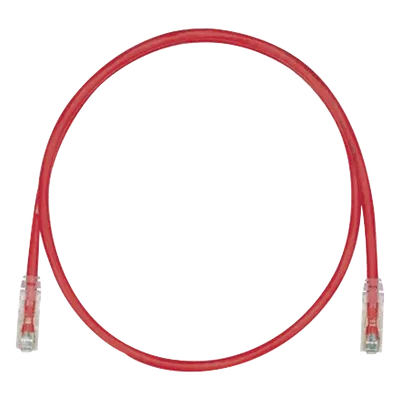 Cable de Parcheo UTP / Cat6 / 24 AWG / CM / 2.13 m (7 Pies) / Rojo