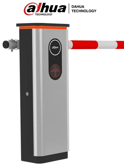 DAHUA DHI-IPMECD-2067KIT -Barrera Vehicular Sin Resortes para Alto Flujo, Velocidad de 3 Segundos, 6 Millones de Ciclos, Con Brazo Cilíndrico de 4m Sistema Abatible Anti-impacto, Dirección Ajustable