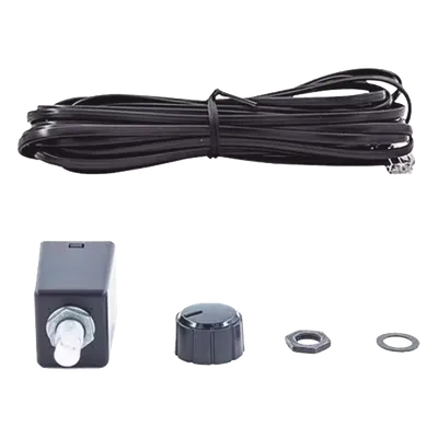 Cable de volumen remoto de subwoofer / 6 m (19.7 ft) / Conectores seguros / Ajuste en tiempo real