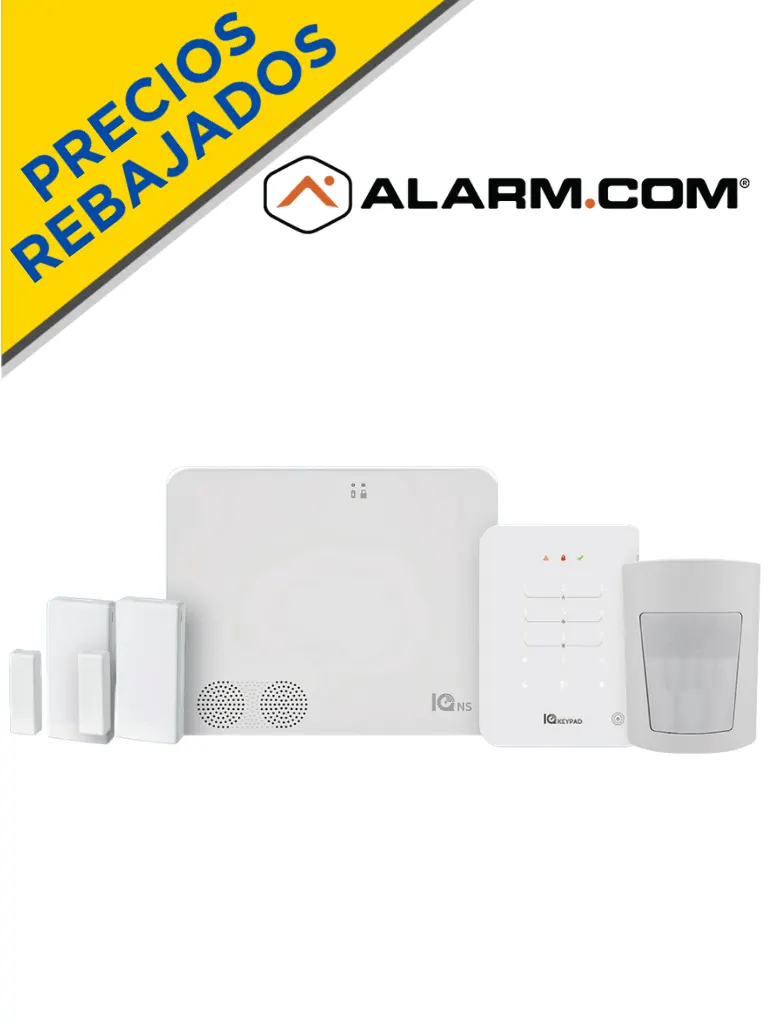 Sistema de alarma QOLSYS IQ NS Keypad Pack con teclado táctil