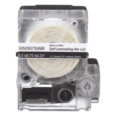 Etiquetas autolaminadas PANDUIT S100X125VAM para cables de 3.1 a 7 mm