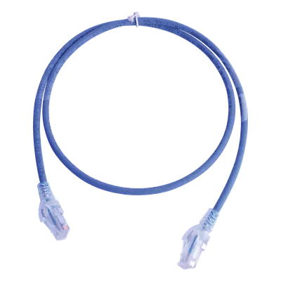 Patch Cord Cat6 UTP / CM/LS0H / 0.91 m (3 ft) / Azul / 250 MHz / -10 a 60°C