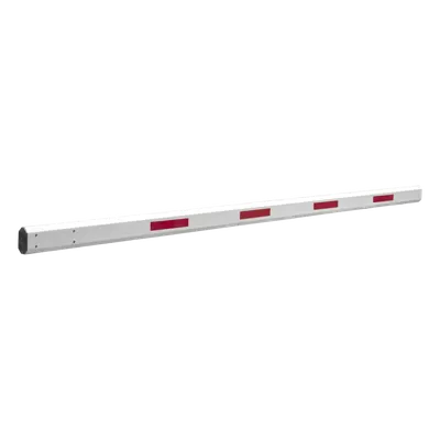 Mástil recto AccessPRO XBF-ARM de 3 m para barrera vehicular