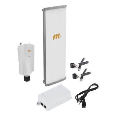Radio Access Point / 700 Mbps / 4.9-6.4 GHz / 4x4 MIMO / 64 Usuarios Concurrentes / IP67 / PoE 24V