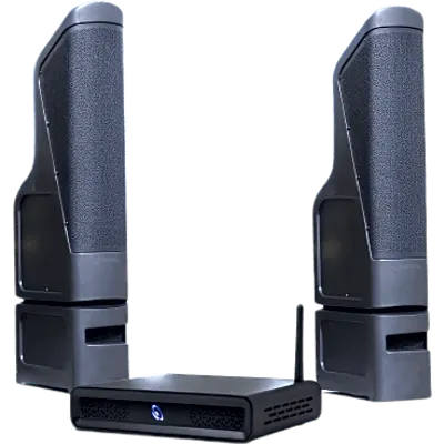 Kit de sonido exterior TRUAUDIO D2T/2TT10 con HDMI eARC y Bluetooth 5.3