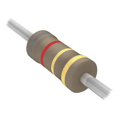 Resistencia Axial / Película de Carbón / 8.2 Ω / 1/4 W / 5% / 250 V / -55°C a +155°C