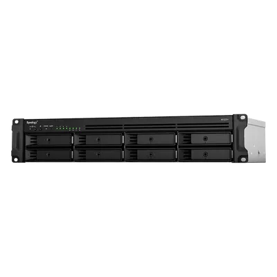 Servidor NAS Rack / 8 Bahías SATA / Expansión a 12 Bahías / CPU AMD Ryzen V1500B / 4 GB DDR4 ECC / 10/25GbE PCIe / Fuente Redundante / Chasis 2U