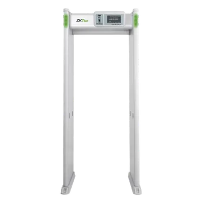 Detector de metales de arco / 33 zonas de detección / Pantalla HD 7 pulgadas / Control remoto / 15V 480mA / -20°C a 50°C / 2220 x 930 x 760 mm (7.3 x 3.1 x 2.5 pies)