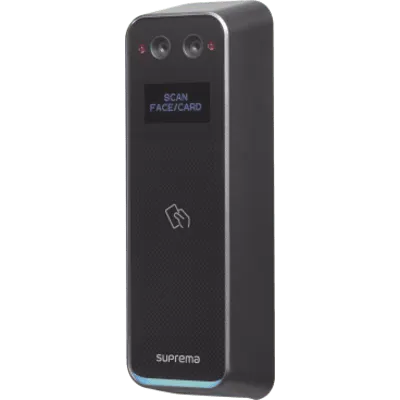 Lector Biométrico Facial (compatible solo con BIOSTARAIR) / lector de tarjetas Prox EM, mifare, Tarjetas Virtuales por Bluetooth / con protección IP67, IK08