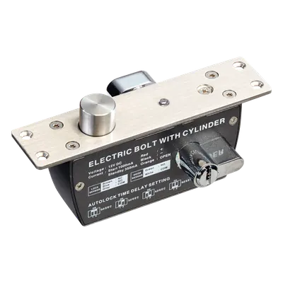 Cerradura de perno eléctrica AccessPRO PROEB620 con sensor de puerta