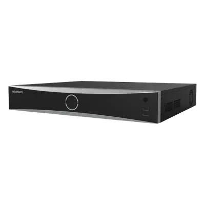 NVR IP / 32 Canales / 12 Megapixel (4K) / AcuSense / Reconocimiento Facial / 4 Bahías HDD / HDMI 4K / 16 Entradas de Alarma