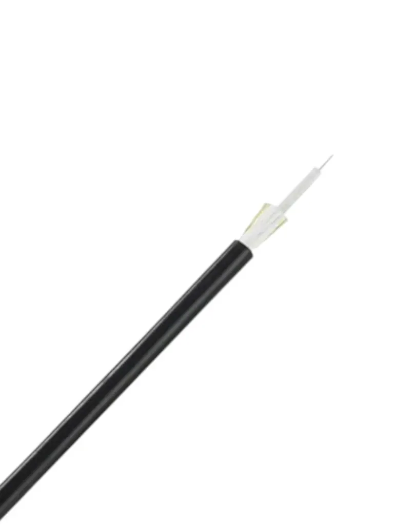 Fibra óptica OEM ZKGJYFXY-12OM3 de 12 hilos para interior y exterior