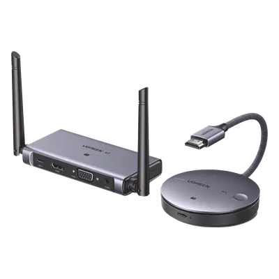 Extensor HDMI inalámbrico UGREEN 90909A con salida HDMI y VGA