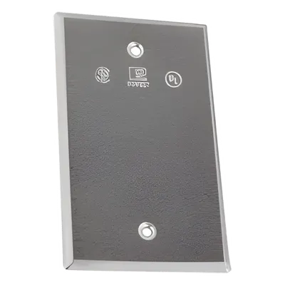 Tapa ciega de aluminio RAWELT TR-0420 para cajas eléctricas
