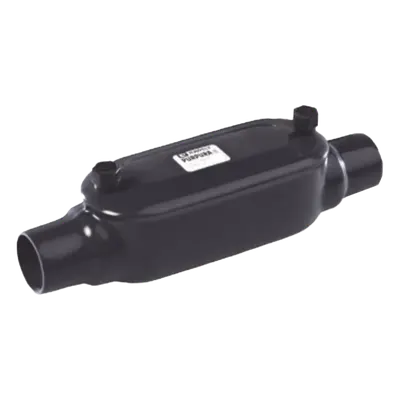Caja de Registro Ovalada / Recubrimiento PVC 40 mils / Aluminio Diecast / NPT 3/4" (19 mm) / IK09 / 0.62 ft