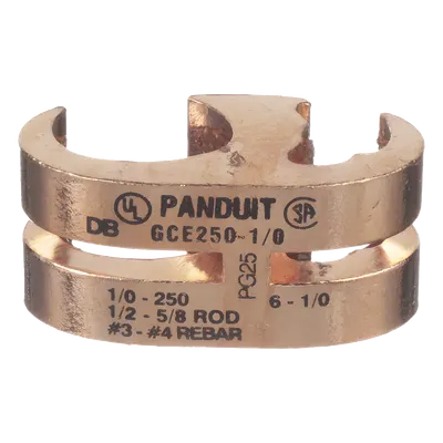 Conector de puesta a tierra PANDUIT GCE1/0-1/0-L para cobre