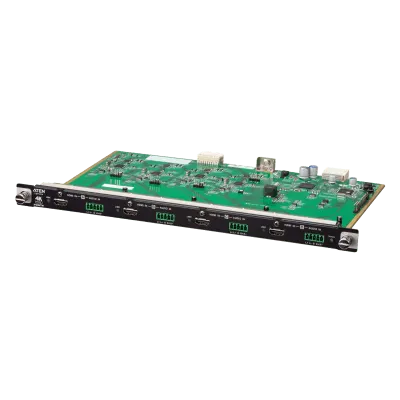 Tarjeta de entrada HDMI / 4 puertos / True 4K UHD 4096x2160@60Hz / 18 Gbps / HDCP 2.2 / Intercambio en caliente