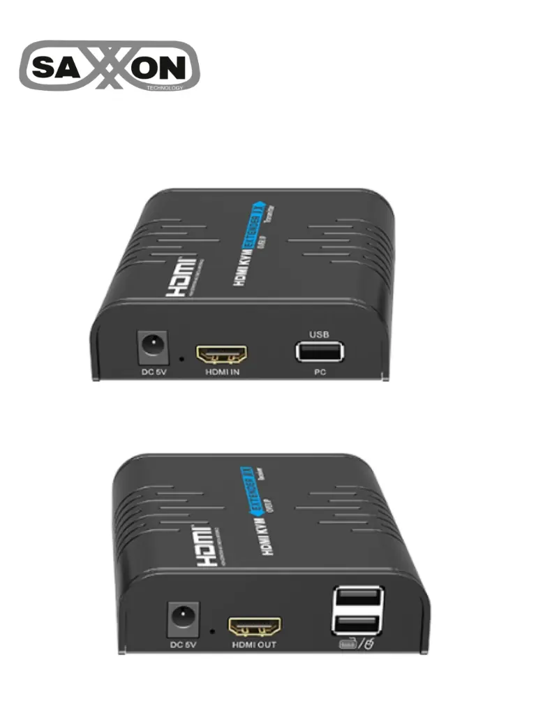 Extensor HDMI/KVM SAXXON LKV373KVM-5.0 para control remoto por USB