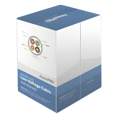 Cable para seguridad AccessPRO ACCESS-204 de 4 conductores y 305 m