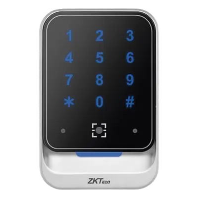 Lector QR y RFID / IP65 / Carcasa Metálica / Wiegand 26 / RS485 OSDP / Teclado / 1.64 ft