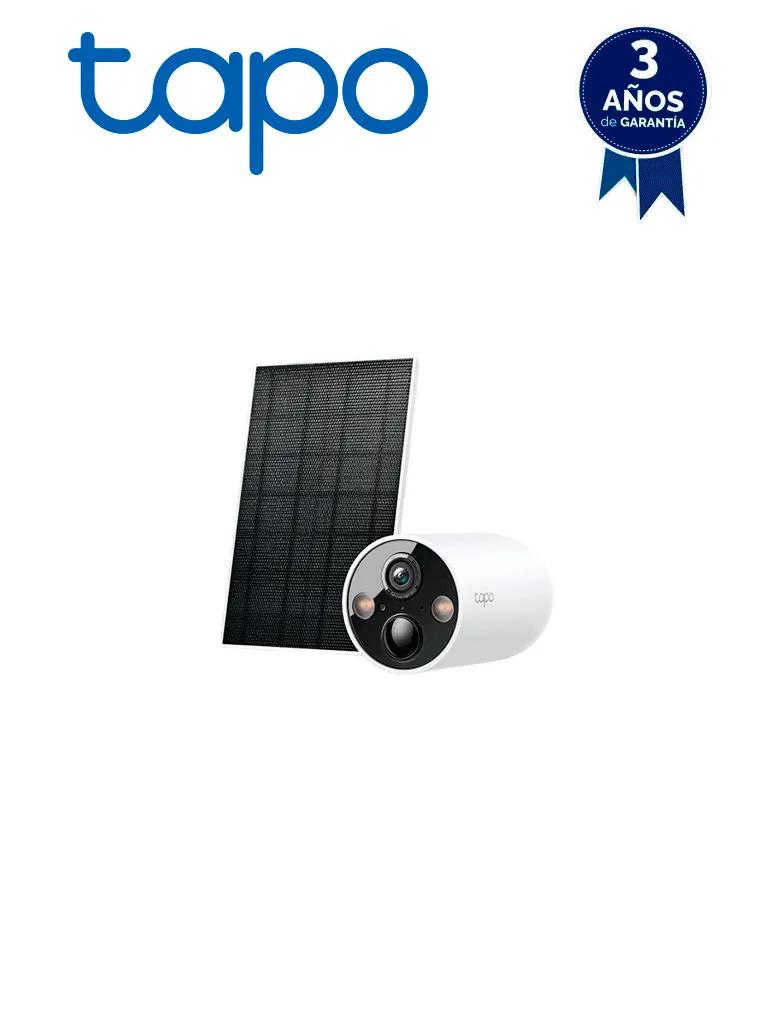 Cámara Wi-Fi TP-Link Tapo C425 Kit 2K QHD con panel solar